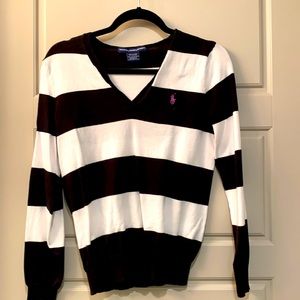 Striped Ralph Lauren sweater, size medium